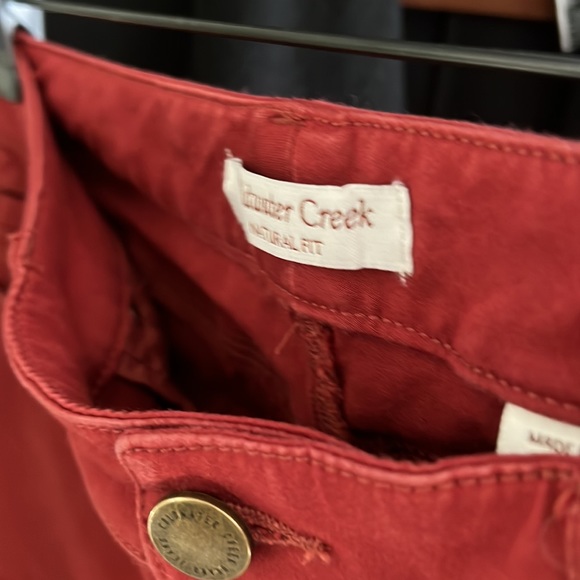 Coldwater Creek, brick red jeans (soft) - Picture 4 of 8